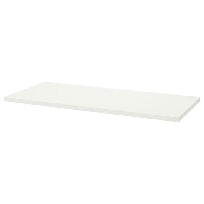 LAGKAPTEN/ALEX Desk,140x60 cm, durable and easy to care for. Desks for home. Desks & computer desks. Tables & desks. Furniture. (White)