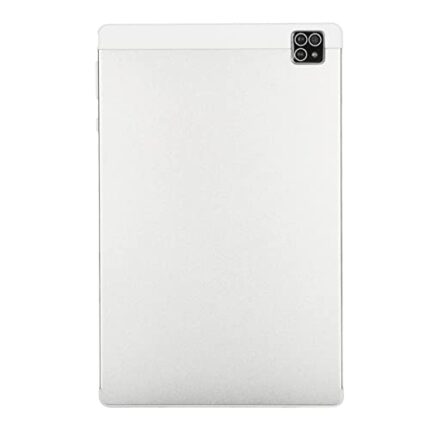 Pilipane 8in Tablet Silver Expandable 128Gb Support Calls 4Gb 64Gb Ram Front 200W Rear 800W 1920X1200 Tablet for Android 10, Tablet Android(Briti