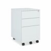 CEHA 2 Drawer Vertical File Cabinet with Lock - Commercial Filing Cabinets with 5 Wheels, Printer Stand for Home Office, 15" x 18.5" x 24.2", Ass