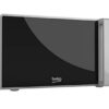 Beko MOC20100SFB Solo Microwave, Includes Auto-Defrost and 30 min Mechanical Timer, Silver Design, 20 L Capacity, 700 W Power