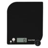 Salter 1177 BKWHDR Leaf Electronic Kitchen Scale - Baking & Cooking Food Scales, Add & Weigh Zero Function, Metric/Imperial, Max. Capacity 5 KG,