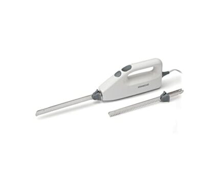 Kenwood KN650 Electronic Knife, stainless steel blades and frozen food blades, 100 W, White