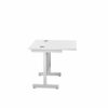 Office Hippo Heavy Duty Rectangular Cantilever Office Desk, Home Office Desk, Office Table + Integrated Cable Ports, PC Desk For Office or Home,