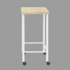 N/A Metal Scroll Writing Desk Furniture Suitable For Reading, Writing And Learning (Color : A)