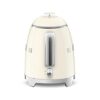Smeg KLF05CREU Electric Kettle with a Capacity of 0.8l and a Power of 1400 W KLF05CREU-cream, Plastic