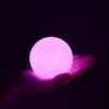 YESIE 4pcs 3.8-Inch LED Pool Light, Rechargeable Floating Bath Lights with Remote Control, Lazy Spa Accessories, Pool Toys, Christmas Ball Orname