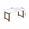 EYHLKM White Computer Desk, Laptop Desk Foldable Bed Dormitory Lazy Small Table Simple Home
