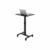 WALNUT Black Office Computer Desk, Folding Laptop Shelf Table Can Be Raised and Lowered