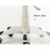 Ygqbgy Office chair-Home Chair Comfortable High Rebound Sponge PadErgonomic Backrest Fixed Armrest