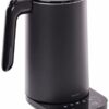 ZWILLING ENFINIGY Pro Kettle with Temperature Setting, Stainless Steel Limescale Filter & Warming Function, 1850 Watt, 1.5 Litres, Silver