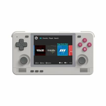 retroid Pocket 2S Android Handheld Gaming Octa Core CPU & Mali G52MC2 GPU. 3.5" 4:3 screen, 640x480. 4GB RAM, 128GB storage. Android 11. Dual WiF