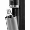 SodaStream Duo Sparkling Water Maker, Sparkling Water Machine & 2x 1L Fizzy Water Bottles, Retro Drinks Maker w. BPA-Free Water Bottle, Glass Car