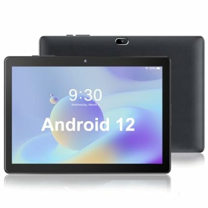 Eaglesoar 10 Inch Tablet, Android 12 Tablets, 32GB Storage 128GB TF Expansion, 2+5mp Dual Camera, 10.1'' HD IPS Touch Screen, Quad Core, 6000mah