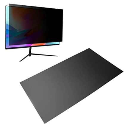 ASHATA 23 Inch Anti Blue Light Filter for Computer Monitor, 16:9 Double Sided Computer Monitor Anti Glare Filter, PC Computer Privacy Screen Prot