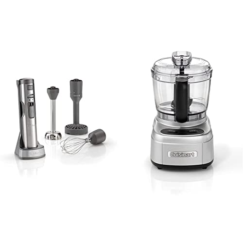 Cuisinart Cordless 3-in-1 Hand Blender | Stainless Steel | CSB300U, Silver