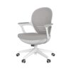 WALNUT Classic Office Desk Computer Chair - Adjustable, Swiveling, Soft Microfiber - (Color : A)