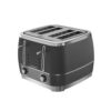 Beko Cosmopolis Toaster TAM8202T, Retro Duck Egg Teal Design , Extra Wide Slot 2-Slice Toaster , Includes Defrost, Reheat & Cancel Functions