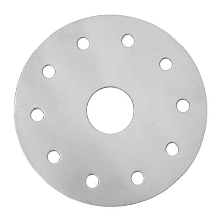 plplaaoo Heat Diffuser Stainless Steel Thermal Guide Plate Induction Diffuser Plate 5.43inch Diameter, Induction Adapter Diffuser Converter for M