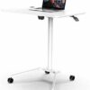 XJWWW-URG Home Accessories Lectern Podium Mobile Laptop Cart Standing Office Bedside Sofa Couch Recliner Tray with Wheels URG