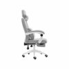 WALNUT Modern Minimalist Fashion Leisure Chair Computer Chair Seat Swivel Chair Cotton and Linen Office Chair