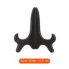 MECCANIXITY 7 Inch Display Stand Holders Display Pictures PP Plastic Black for Home Decoration, Art, Book Stores Pack of 4