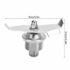 Vitamix Accessories Parts, Stainless Steel Blender Blade Assembly Replacement, Fit for Vitamix Blender, Operation is Very Quiet