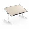 N/A Foldable Computer Desk, Simple Laptop Desk Foldable Dormitory Home Lazy Small Table