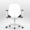 WALNUT Chairs,Business Furniture High Back Task Chair in Black Fabric(Color : Black, Size : 85 * 59cm)