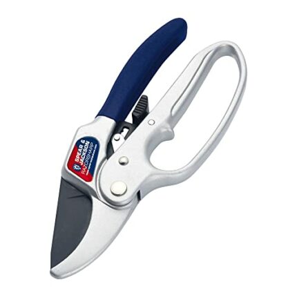 Spear and Jackson 6358RS Razorsharp Ratchet Anvil Secateurs, Silver