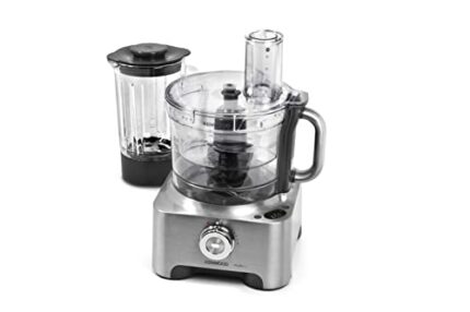 Kenwood MultiPro Sense Food Processor, 3.5 Litre Bowl, 1.6 Litre Thermo-resist Glass Blender, 4 attachments, 5 Slicing and Grating Plates, Built