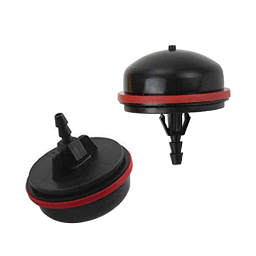 Jorzer Petrol Fuel Primer Bulb Lawnmower Fuel Pump Bulb Carburetor Oil Cup for 793382 790221 2pcs, Lawn Mower Accessories, Garden Power Tool Acce