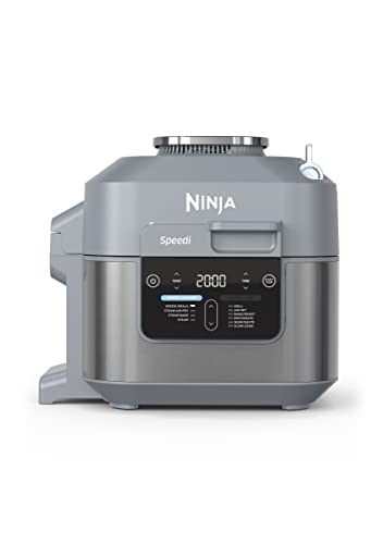 Ninja Speedi 10-in-1 Rapid Cooker, Air Fryer and Multi 5.7L, Meals for 4 in 15 Minutes, Fry, Steam, Grill, Bake, Roast, Sear, Slow Cook & More, C