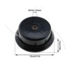 Be In Your Mind 2Pcs Lawn Mower Head Replacement 06725-VJ5-305 72560-VL1-631 Compatible with Honda Straight UMK431E UMK435E UMK422LNA HHT25SLTA M