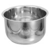 2L Stainless Steel Inner Pot, Rice Cooker Inner Pot, 4 Cup Non- Stick Rice Cooking Container, Replacement Insert Liner