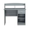 N/A Desk Writing Desk Furniture With Shelves And Two Open Storage Computer Desk Organizer Desk Study (Color : A)