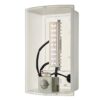 Bianco PIR Lights Outdoor - Outside Lights Mains Powered - Security Lights with Motion Sensor Mains Powered - IP44 Rated Wall Lights - E27 LED Co