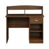 N/A Desk Writing Desk Furniture With Shelves And Two Open Storage Computer Desk Organizer Desk Study (Color : A)