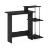 Furinno Efficient Home Laptop Notebook Computer Desk, Study Desk, Writing Desk, Sonoma Oak/White, 100.6 (W) x 85.3 (H) x 39.6 (D) cm