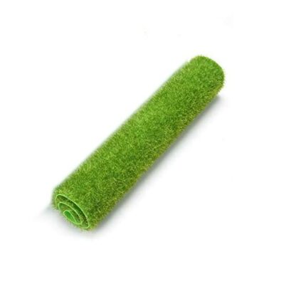 Dolls House Grass-Washable, Lightweight, Environmentally Friendly and Safe 30 x 30cm PVC Artificial Grass for DIY Dolls House Garden and Syntheti