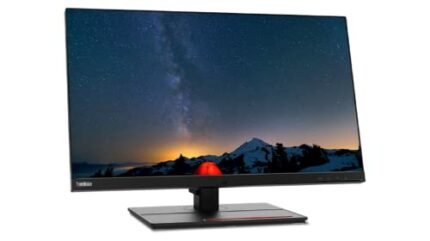 Lenovo ThinkVision P27u-20 27" 4K UHD WLED LCD Monitor - 16:9 - Raven Black