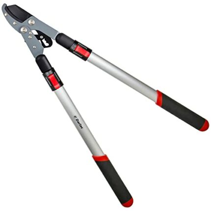 Darlac Telescopic Ratchet Loppers – Powerful Garden Loppers with Extendable Handles – Lightweight Lopper Perfect for Pruning High Branches