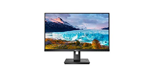 PHILIPS 272S1AE - 27 Inch FHD Monitor,75Hz, 4ms, IPS, Height adjust, Speakers, FlickerFree, AdaptiveSync (1920 x 1080, 250 cd/m², HDMI/VGA/DP/DVI