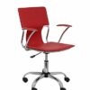 Piqueras and Crespo 214 – Ergonomic Office Chair with Fixed Arms, Adjustable Height and 360 Degree Rotating