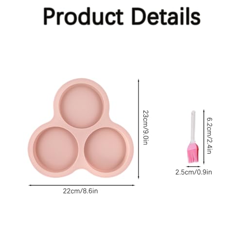 Reusable Air Fryer Egg Mould, Air Fryer Cake Moulds, Air Fryer Egg Pan, Ilicone Muffin Trays Baking, Air Fryer Baking Cooking Accessories for Cat