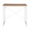 CZDYUF Computer Desk Chipboard Steel Work Table Writing Table X shape Structure Standing Desk for Home Office Furniture