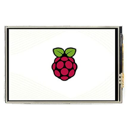 Coolwell 3.5 Inch LCD Screen Resisitive Touch Display C Touchscreen for Raspberry Pi 4B+ 4B 3B+ 3B 2B+ Zero W WH 480x320 SPI Small Raspberry Pi M