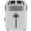 T4tec TT - TOT8532SL 2 Slice Toaster - White