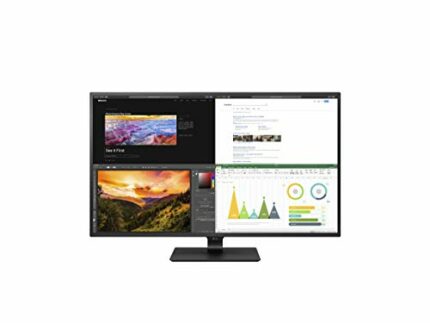 LG UHD 4K Monitor - 43UN700, 42.5 inch, 2160p, IPS display, HDR10, Anti-Glare, 10Wx2 stereo speakers, USB Type-C, DisplayPort, HDMI, USB 3.0