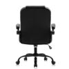 n/a Office Chairs Desk Chair Black Leather Computer Armchair for Man and Women