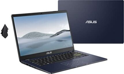 2022 ASUS E410 14" Thin Light Business Student Laptop Computer, Intel Celeron N4020 Processor, 4GB DDR4 RAM, 320 GB Storage, 12Hours Battery, Web